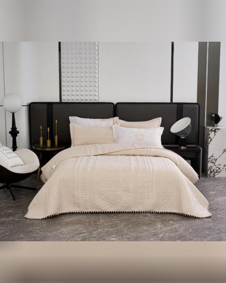 Set Mbulesë Dekorative 200x230 cm – Pambuk