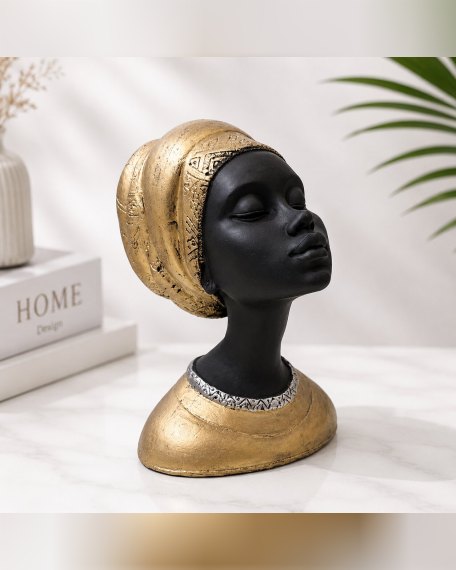 Bust Dekorativ -  Black Gold