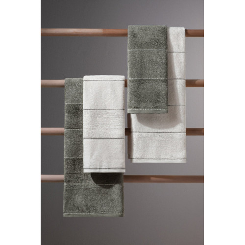 Set Peshqirësh 4 Pjesë – 50x90 cm & 70x140 cm