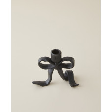 Mbajtëse Dekorative për Qiri – E Zezë, 11.5 cm