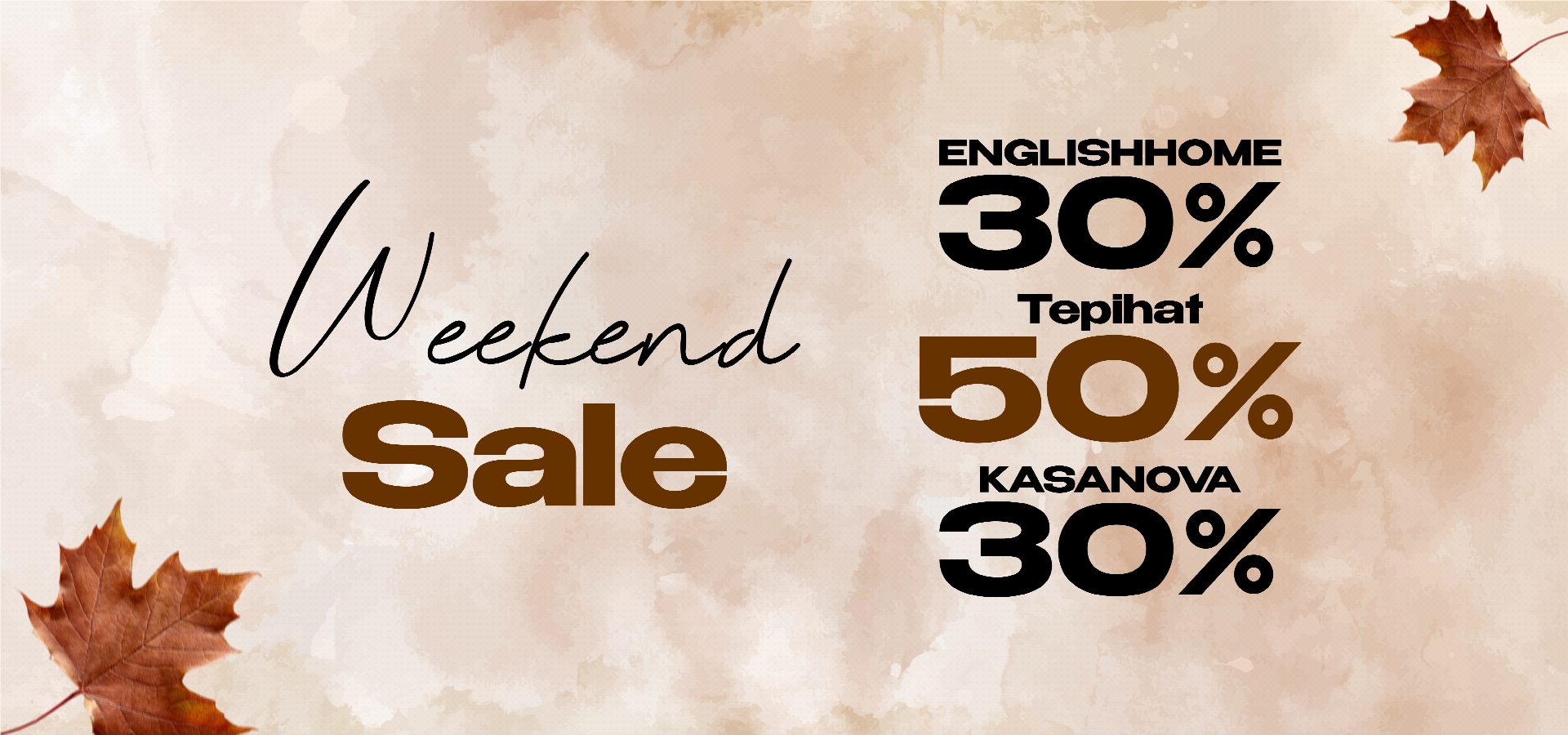 Weekend Sale