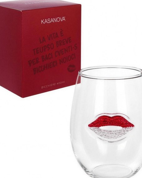 "Red Lips" Gotë Qelqi 400 ml