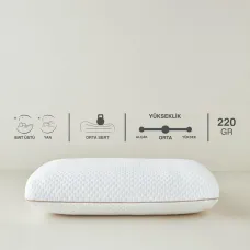 Jastëk Visco Memory Foam 60x40x16 cm