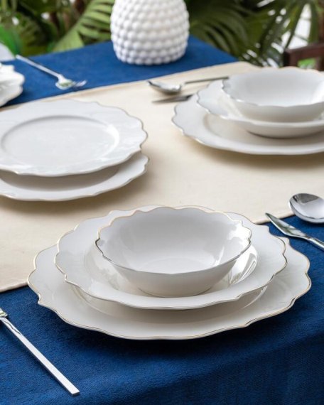 Acar Karmen Gold – Set Pjata Porcelani