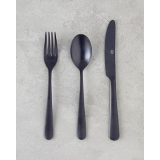 Leptis Black – Set Lugë, Pirunë dhe Thika