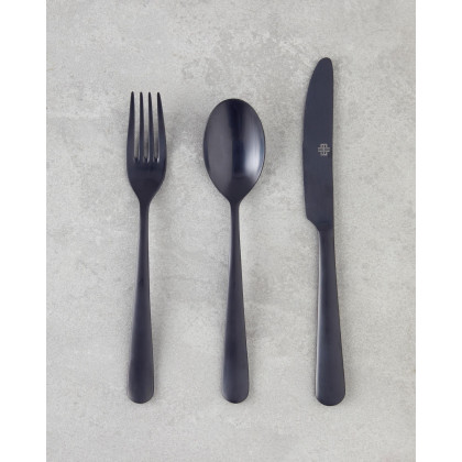 Leptis Black – Set Lugë, Pirunë dhe Thika