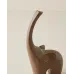 Elefant Dekorativ prej Qeramike – 12 × 23 cm