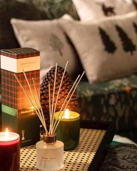 Aromë Dhome me Shkopinj - Reddy Plaid