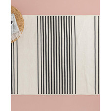 Royal Blend Weaved Rug 120x180 cm Cream - Black