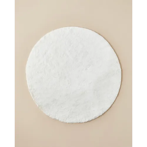 Soft Touch Rabbit Plush Fake Fur 120 cm White