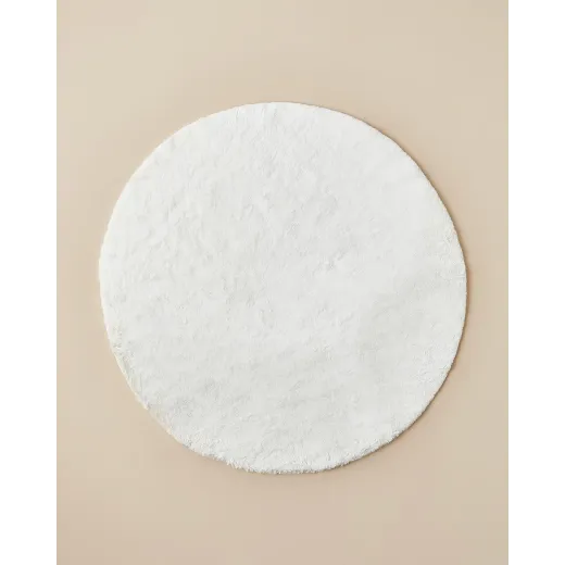 Soft Touch Rabbit Plush Fake Fur 120 cm White