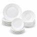 Opal White – Set Pjatash Elegante për Tavolinë