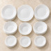 Opal White – Set Pjatash Elegante për Tavolinë
