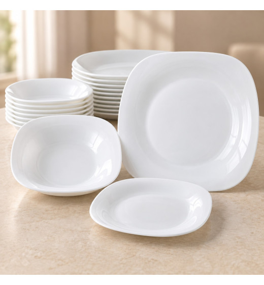 Glassware Opal  Set – Set Pjatash 18 Pjesë