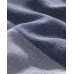 Textured Plaid – King Size Summer Blanket Set, Blue 240x220 cm