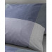 Textured Plaid – King Size Summer Blanket Set, Blue 240x220 cm